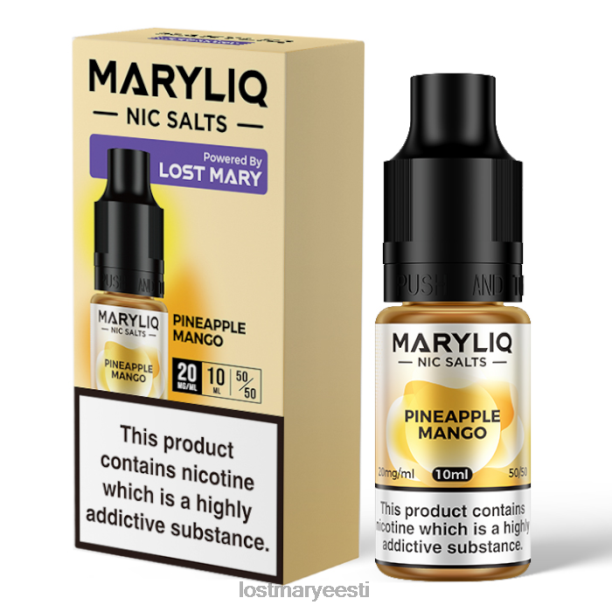 Lost Mary Flavours New - kadunud mary maryliq nic soolad - 10ml ananass 24N60214