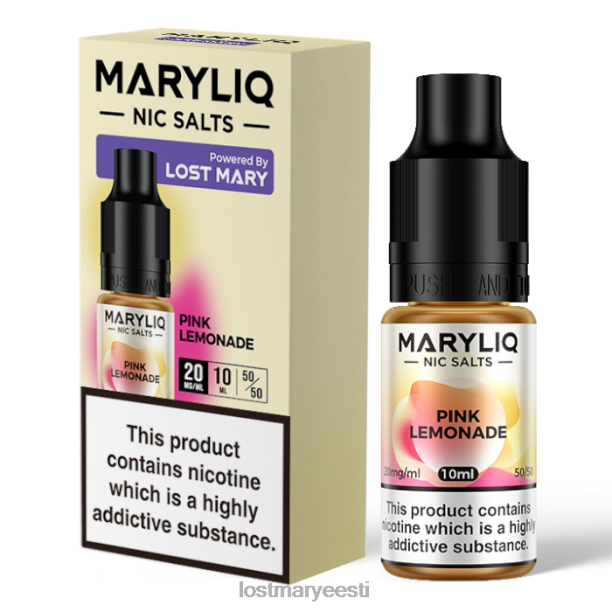 Lost Mary Flavours - kadunud mary maryliq nic soolad - 10ml roosa 24N60215