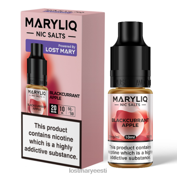 Lost Mary Vape - kadunud mary maryliq nic soolad - 10ml mustsõstar 24N60221