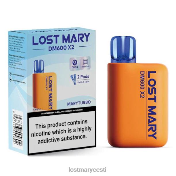 Lost Mary Flavours - kadunud mary dm600 x2 ühekordne vape maryturbo 24N60195