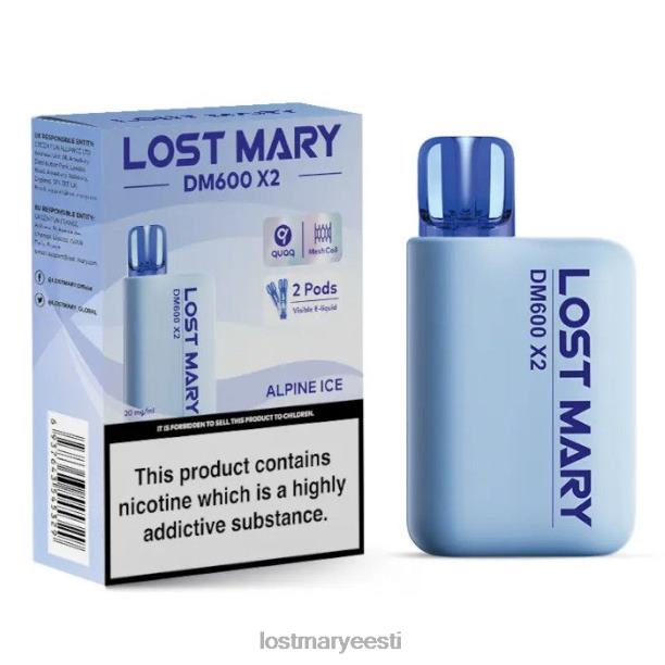 Lost Mary Price - kadunud mary dm600 x2 ühekordne vape alpi jää 24N60186
