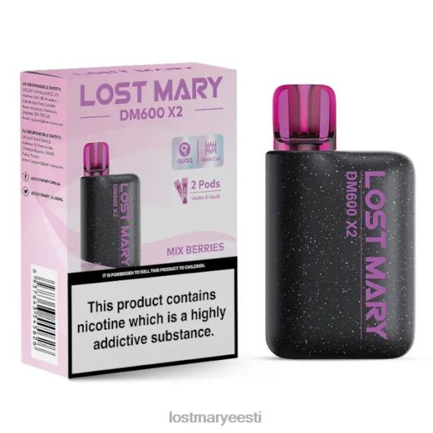 Lost Mary Price - kadunud mary dm600 x2 ühekordne vape sega marju 24N60196