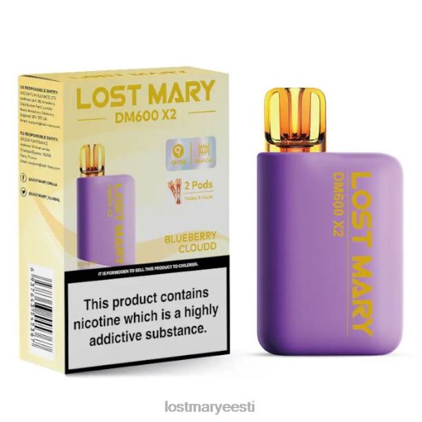 Lost Mary Vape Sale - kadunud mary dm600 x2 ühekordne vape mustikapilv 24N60190