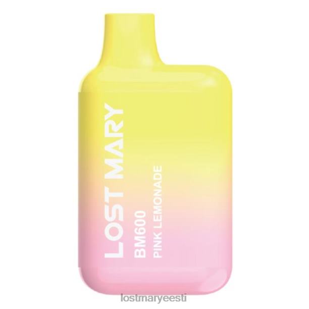 Lost Mary Online - kadunud mary bm600 ühekordne vape roosa limonaad 24N60138